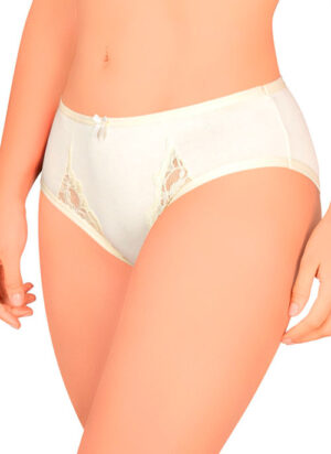 100 Trusa de algodón con encaje en el delantero - D'lirio