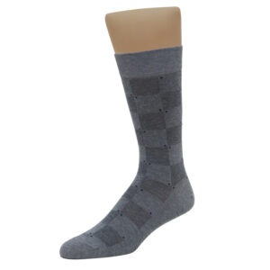 Medias de algodón pima diseño cuadros - Lancaster