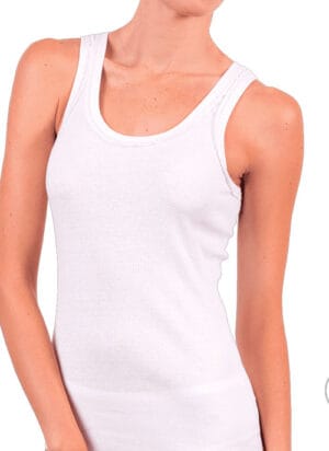 712 Camiseta sin mangas de algodón en tejido rap - Sweet cotton