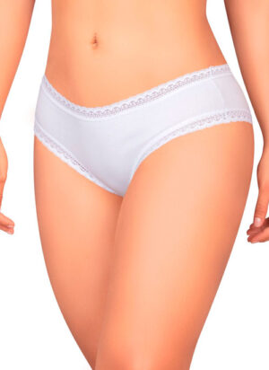 116 Bikini con blonda en cintura y piernas - D'lirio