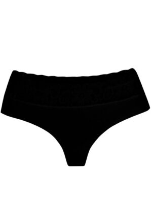 205 Semi Hilo con aplicación de blonda y costuras planas en piernas - D'lirio