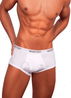 758 Trusa clásica con bragueta y elástico visible - Boston